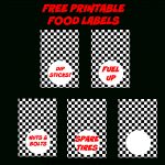 Coolest Car Birthday Ideas   My Practical Birthday Guide | Blaze   Free Printable Cars Food Labels
