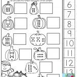 Count, Cut And Paste! Tons Of Fun Printables! | October | Preschool   Free Printable Kindergarten Worksheets Cut And Paste