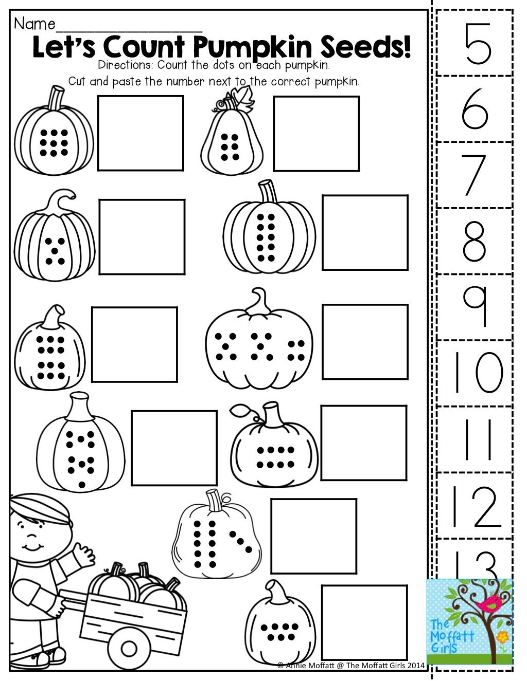 Free Printable Cut And Paste Activities For Kindergarten