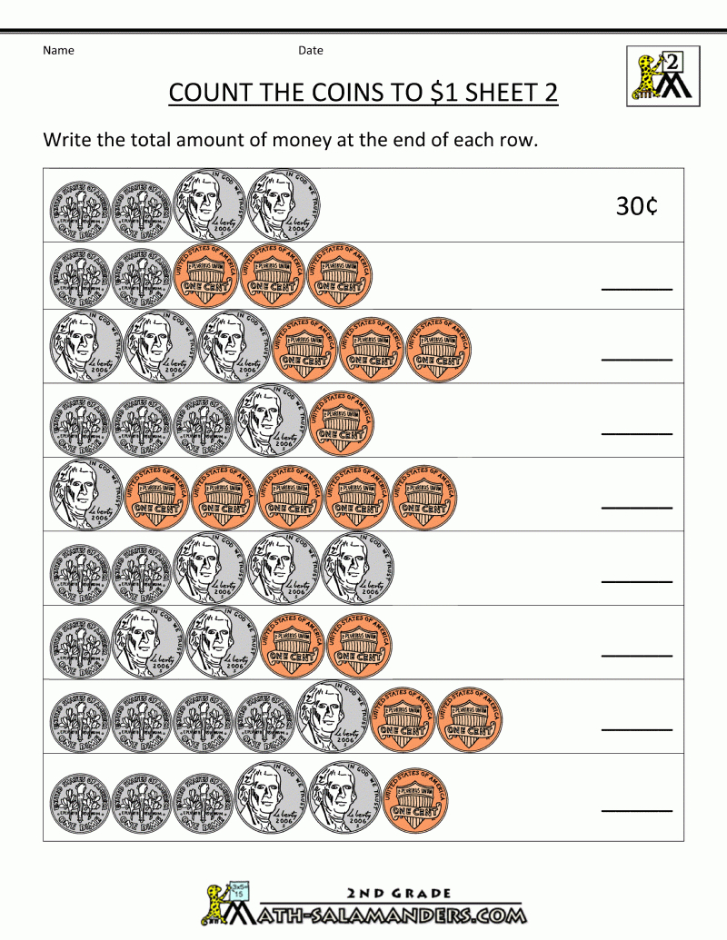 counting money worksheets 1st grade money worksheet for first graders