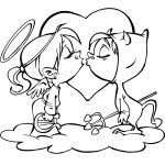 Cupid Coloring Pages | Free Printable Pictures   Free Printable Pictures Of Cupid