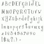 Cute Letter Stencils | Letter Stencil Templates Free Printable   Free Printable Fonts Stencils