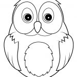 Cute Owl Coloring Page | Free Printable Coloring Pages   Free Printable Owl Coloring Sheets