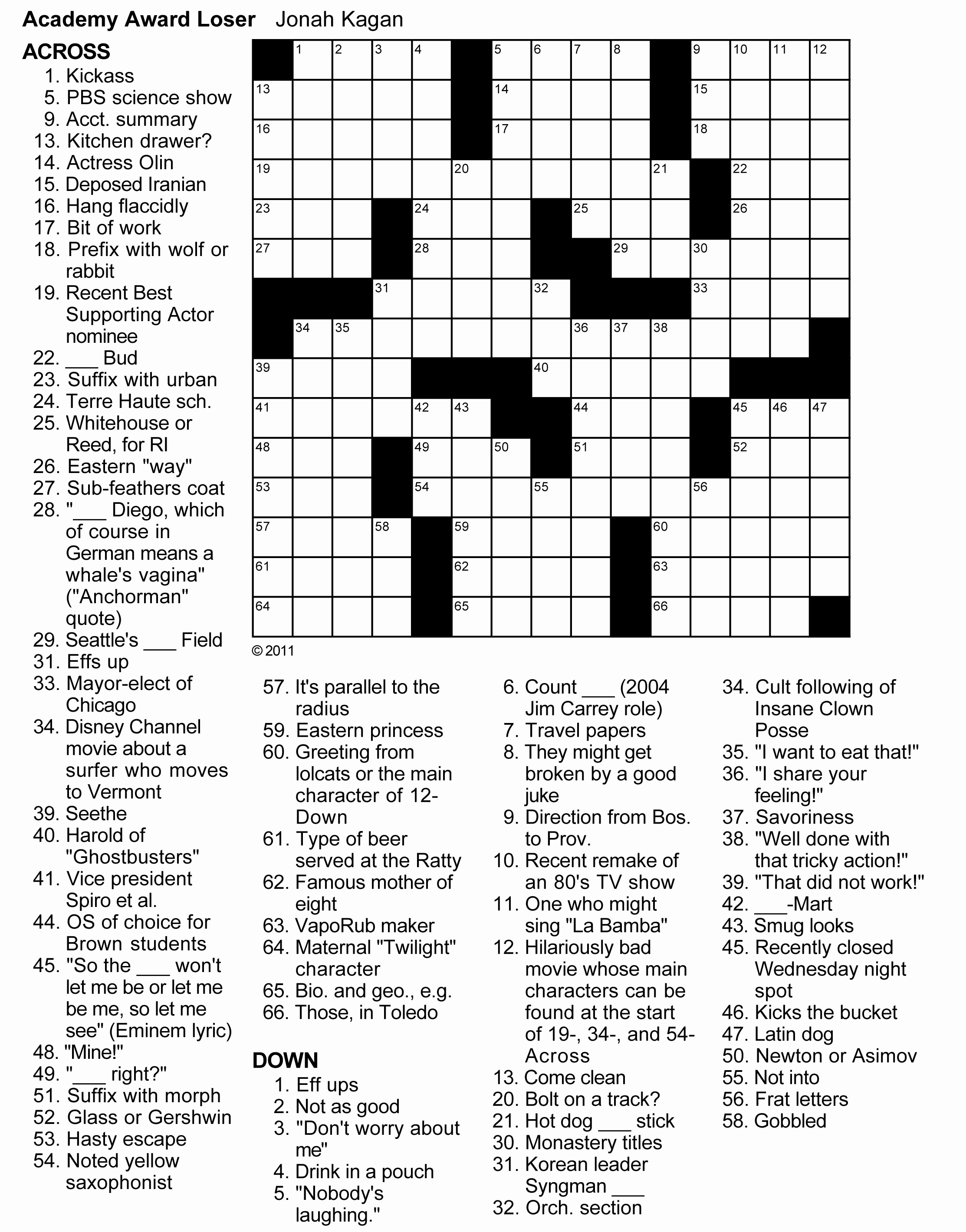 Daily Crossword Puzzle Printable – Rtrs.online - Free Daily Printable Crossword Puzzles