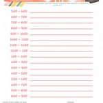 Daily Schedule Free Printable | Planners & Bullet Journals | Daily   Free Printable Daily Schedule
