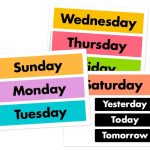 Days Of The Week Printable Free | Free Calendar Cards And Monthly   Free Printable Days Of The Week