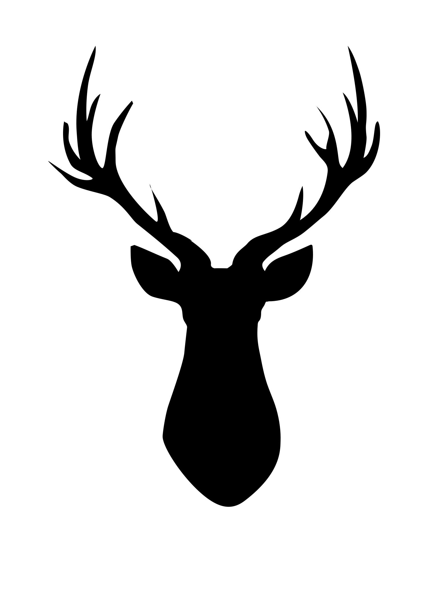 Free Printable Deer Pumpkin Stencils - Free Printable