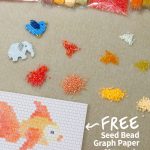 Designer Downloads   Free Printable Seed Bead Graph Paper | Stunning   Free Printable Beading Patterns