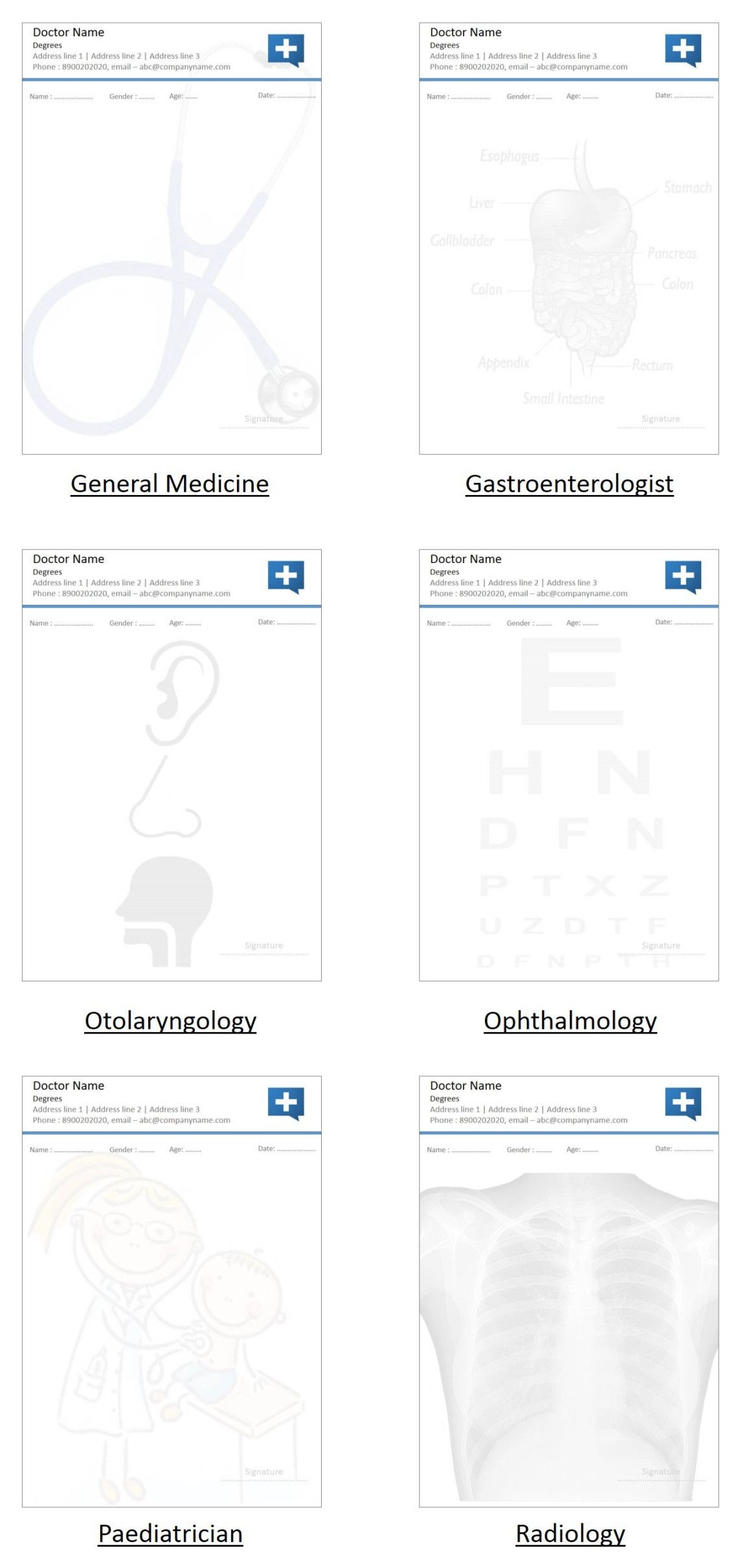 Designs For Medical Prescription Template | Graphic Design | Medical - Free Printable Prescription Pad