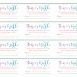 Diaper Raffle Tickets: The Highly Effective Strategy To Getting More   Diaper Raffle Free Printable