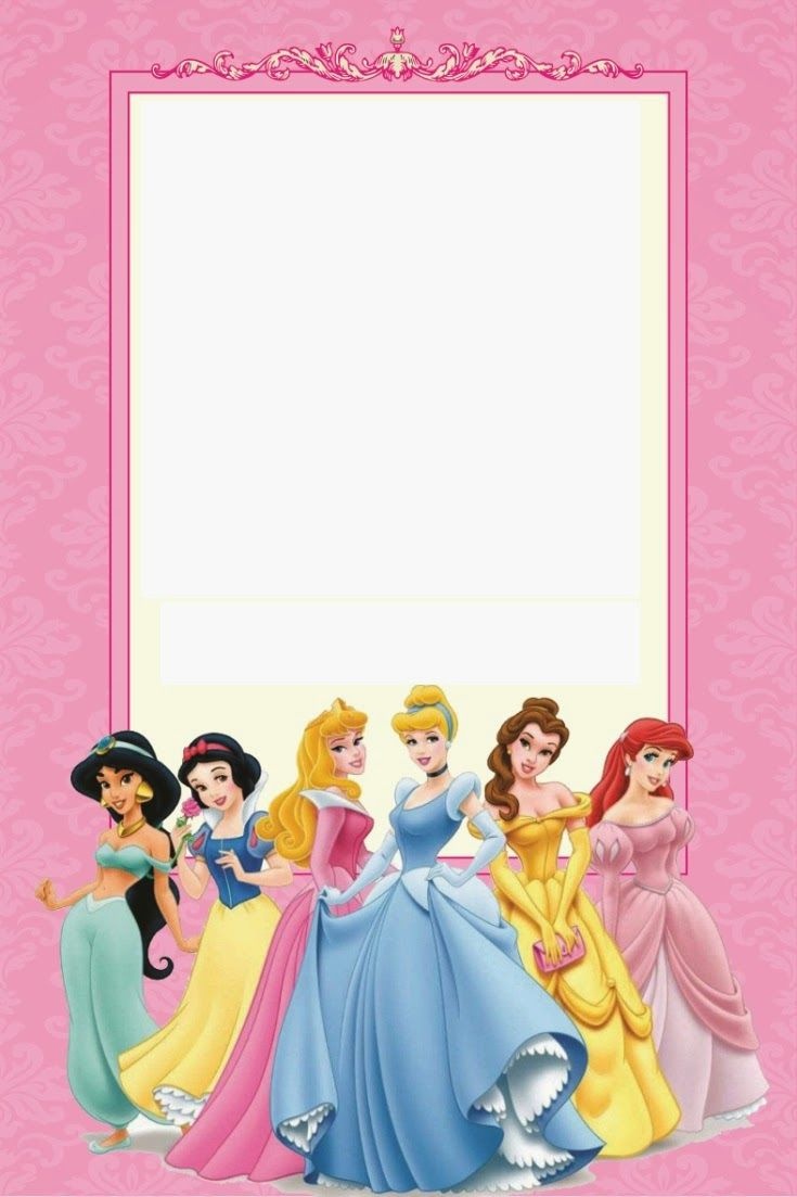 Disney Princess Party: Free Printable Mini Kit. | Free Printables - Disney Princess Birthday Invitations Free Printable
