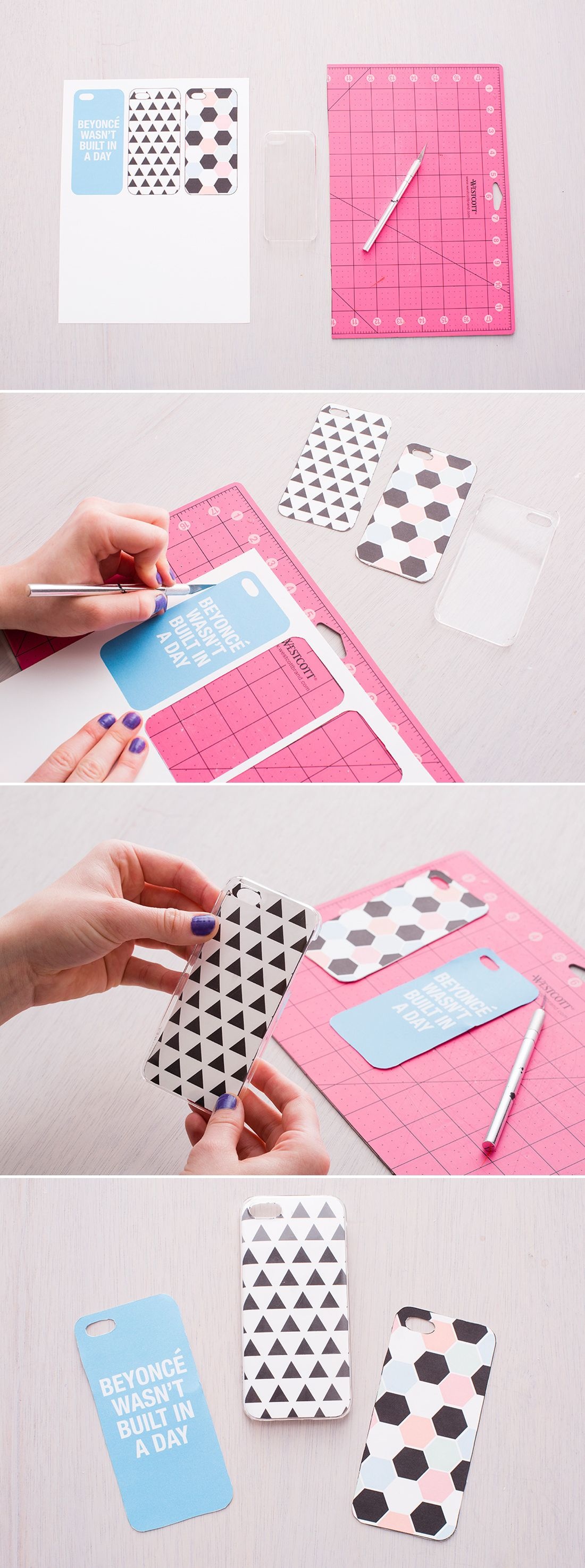 Diy A New Iphone Case With These Free Printables. | Crafts, Projects - Free Printable Iphone Skins