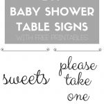 Diy Baby Shower Table Signs With Free Printables | Best Of The Blog   Free Printable Testing Signs