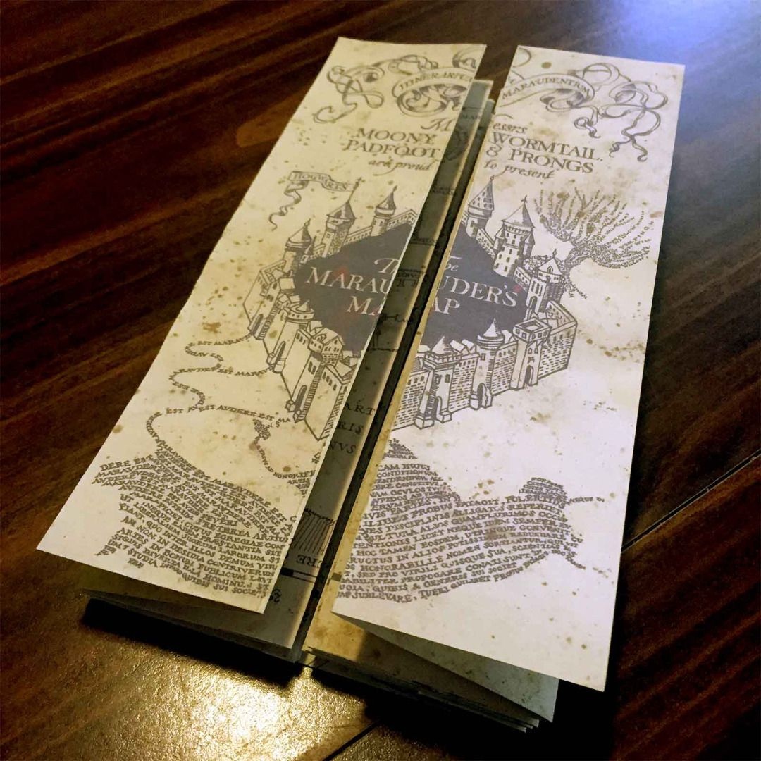 Diy Harry Potter Marauders Map Tutorial And Printable From - Free Printable Marauders Map
