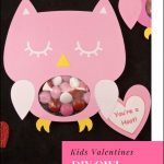 Diy Owl Valentines Candy Cards + Free Printable! | Valentine's Day   Free Printable Owl Valentine Cards