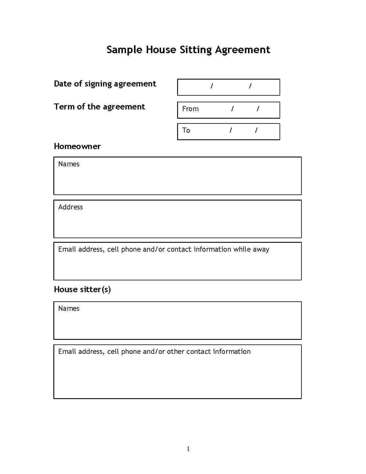 Download Handyman Contract Style 22 Template For Free At Templates - Free Printable Handyman Contracts