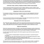 Download Home Improvement Contract Style 18 Template For Free At   Free Printable Home Improvement Contracts