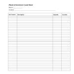 Download Inventory Checklist Template | Excel | Pdf | Rtf | Word   Free Printable Inventory Sheets