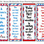 Dr. Seuss Bookmarks With Quotes, Free Printable From   Free Printable Dr Seuss Quotes