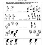 Dr. Seuss Printables Math | Maths | Dr Seuss Activities, Dr Seuss   Free Printable Dr Seuss Math Worksheets