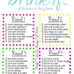 Drink If… A Bachelorette Party Game {Free Printable} | Bachelorette   Free Printable Bachelorette Party Games