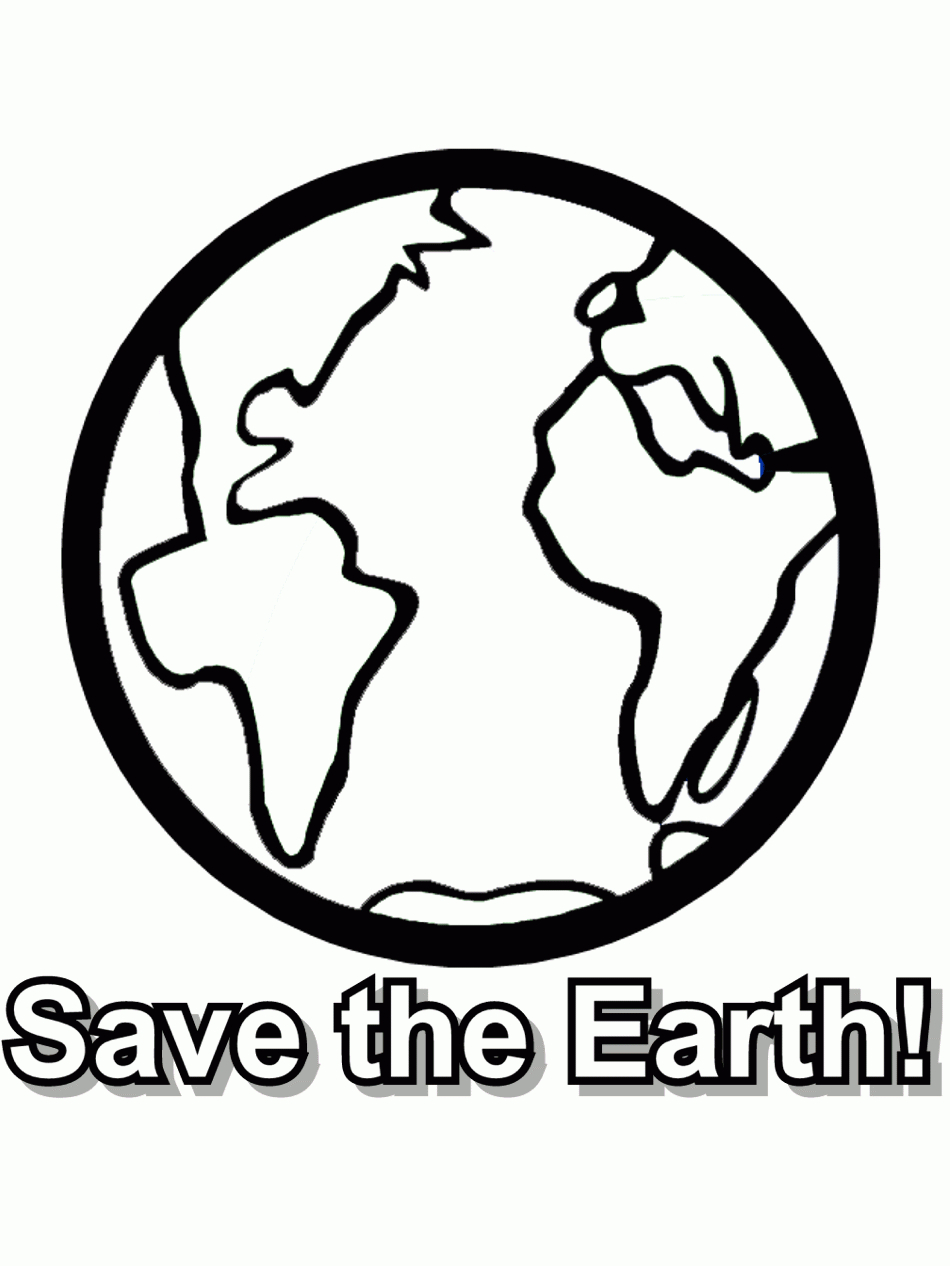 Earth Day Coloring Pages Ebook: Save The Earth | Earth Day | Earth - Free Printable Earth Pictures