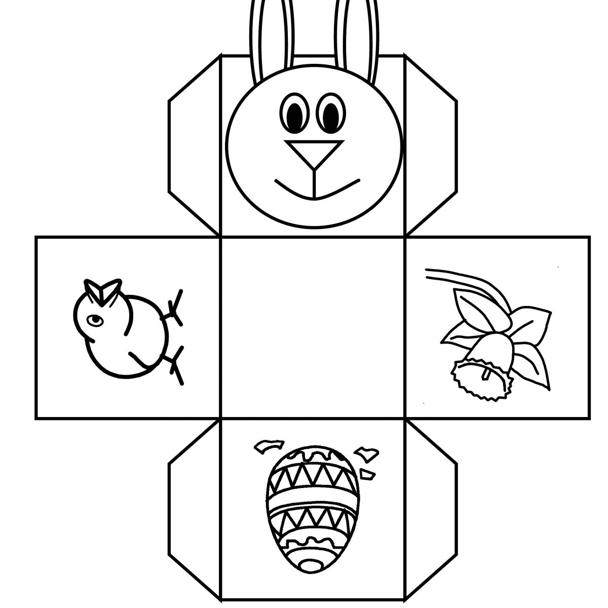 Free Printable Easter Egg Basket Templates Free Printable