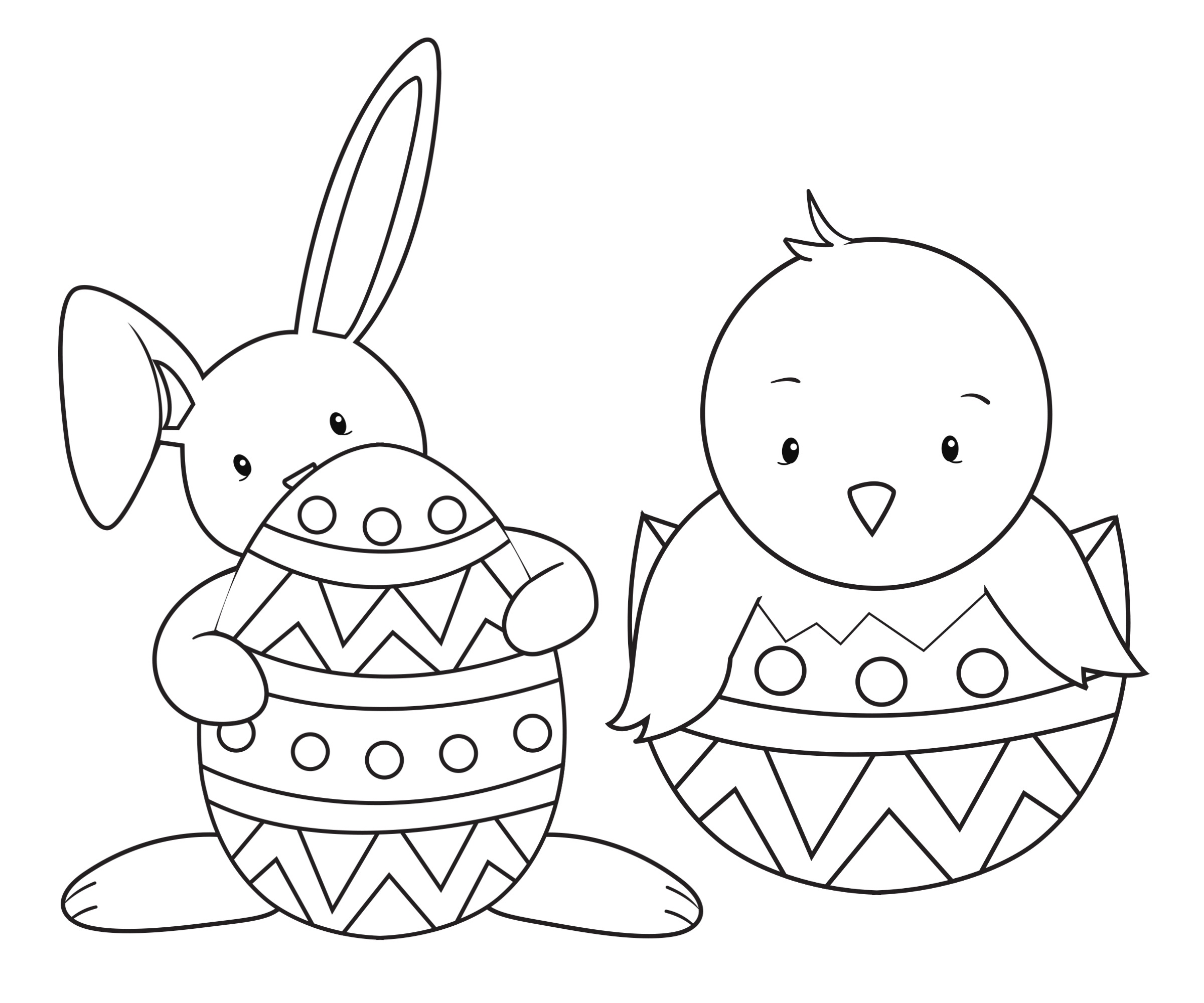Easter Coloring Pages For Kids - Crazy Little Projects - Free Printable Easter Pages