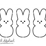 Easter Rabbit Template Free   Kaza.psstech.co   Free Printable Bunny Templates