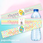 Easter Water Bottle Labels For Kids (Free Printable)   Fun For   Free Printable Water Bottle Labels