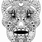 Easy Day Of The Dead Coloring Pages. Day Of The Dead Coloring Pages   Free Printable Day Of The Dead Worksheets