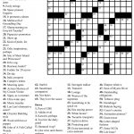 Easy Printable Crossword Puzzles | "aacabythã" | Printable Crossword   Free Printable Crossword Puzzles Medium Difficulty