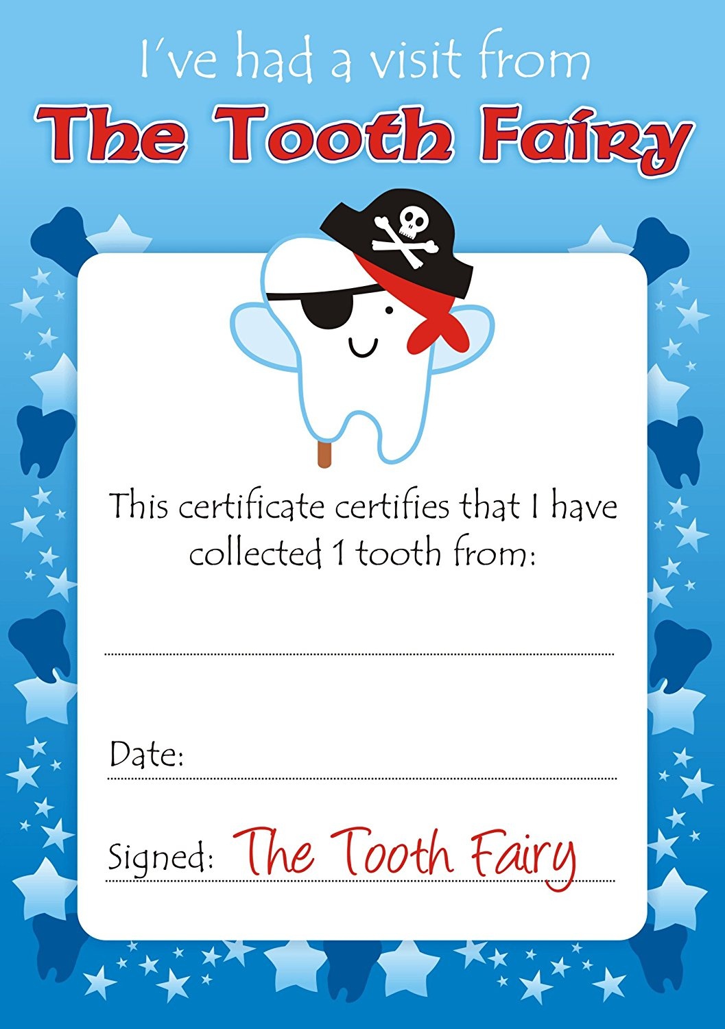 Easy Tooth Fairy Ideas &amp;amp; Tips For Parents / Free Printables - Free Printable First Lost Tooth Certificate