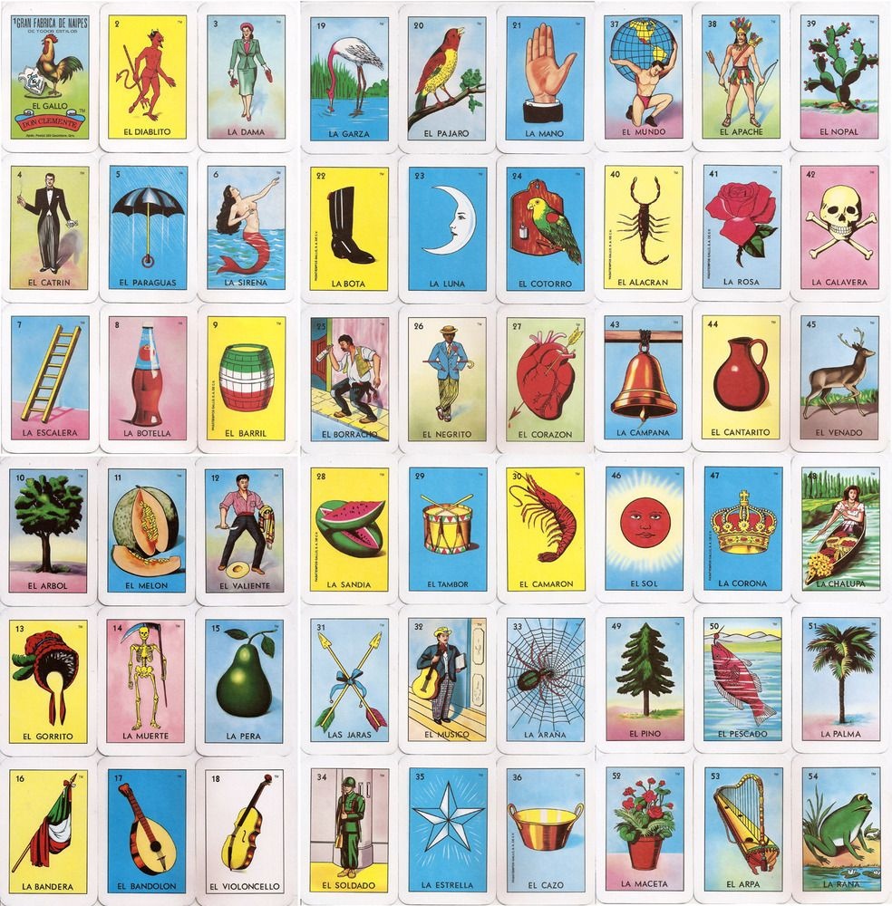El Corazon Loteria Card | Home Makeover | Loteria Cards, Cards, Bingo - Loteria Printable Cards Free