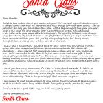 Elf Arrival Letter For Elf On The Shelf   Honeysuckle Footprints   Free Personalized Printable Letters From Santa Claus