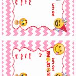 Emoji Birthday Invitations | Birthday Printable   Emoji Invitations Printable Free