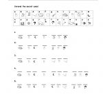 English Puzzle Worksheet  Crack The Code! "a" Words. | Crack The   Crack The Code Worksheets Printable Free