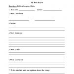 Englishlinx | Book Report Worksheets   Book Report Template Free Printable