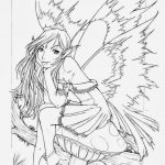 Fairy Coloring Pages Detailed Fairy Coloring Pages For Adults Free   Free Printable Coloring Pages For Adults Dark Fairies