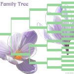 Family Tree Templates & Genealogy Clipart For Your Ancestry Map   Free Printable Family Tree Template 4 Generations