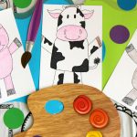 Farm Animal Directed Drawings | Fun365   Free Printable Farm Animal Cutouts