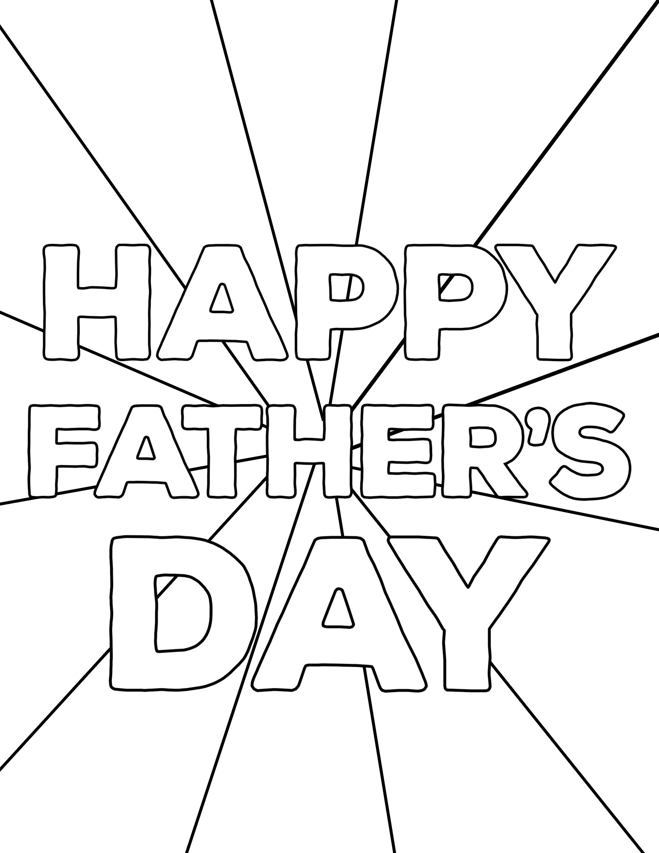 Fathers Day Coloring Page - Happy Father S Day Coloring Pages Free - Free Printable Fathers Day Coloring Pages For Grandpa