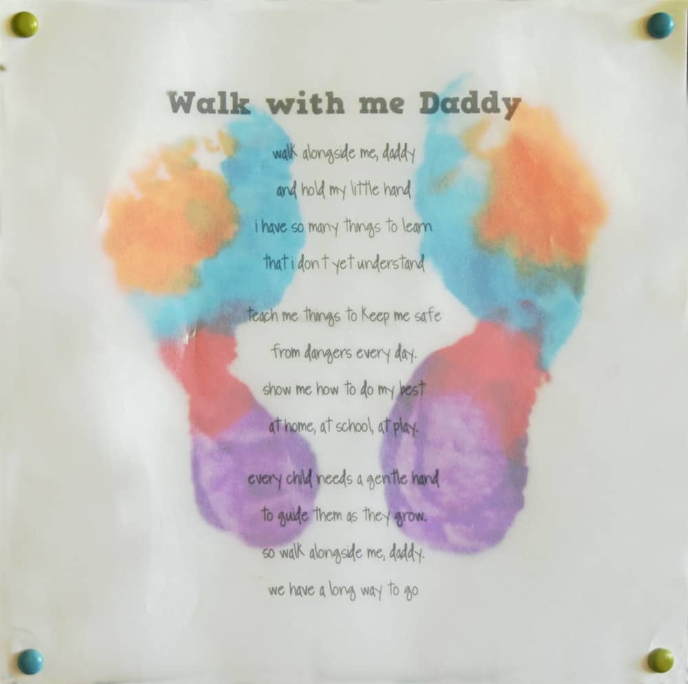 Father&amp;#039;s Day Craft Idea (And Poem) - - Free Printable Fathers Day Poems For Preschoolers