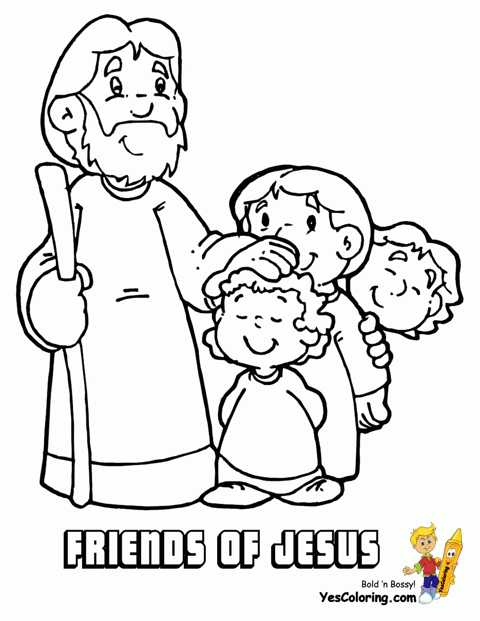 Free Printable Bible Characters Coloring Pages Free Printable