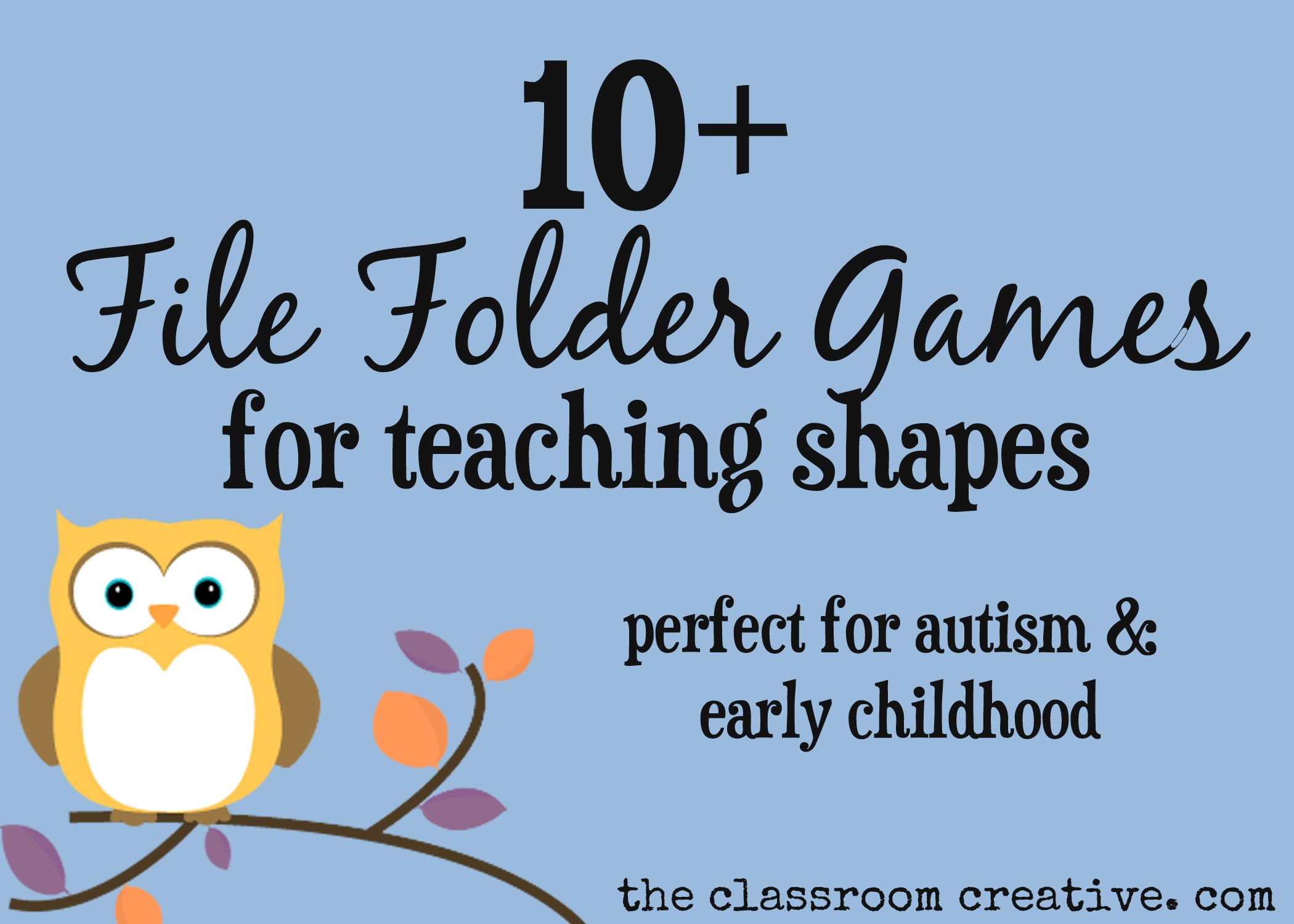 File Folder Games For Teaching Shapes - Free Printable File Folders For Preschoolers