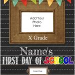 First Day Of School Certificate   Free Printable First Day Of School Certificate