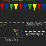 First Day Of School Printable Chalkboard Sign | Home | First Day Of   Free Printable First Day Of School Chalkboard Signs