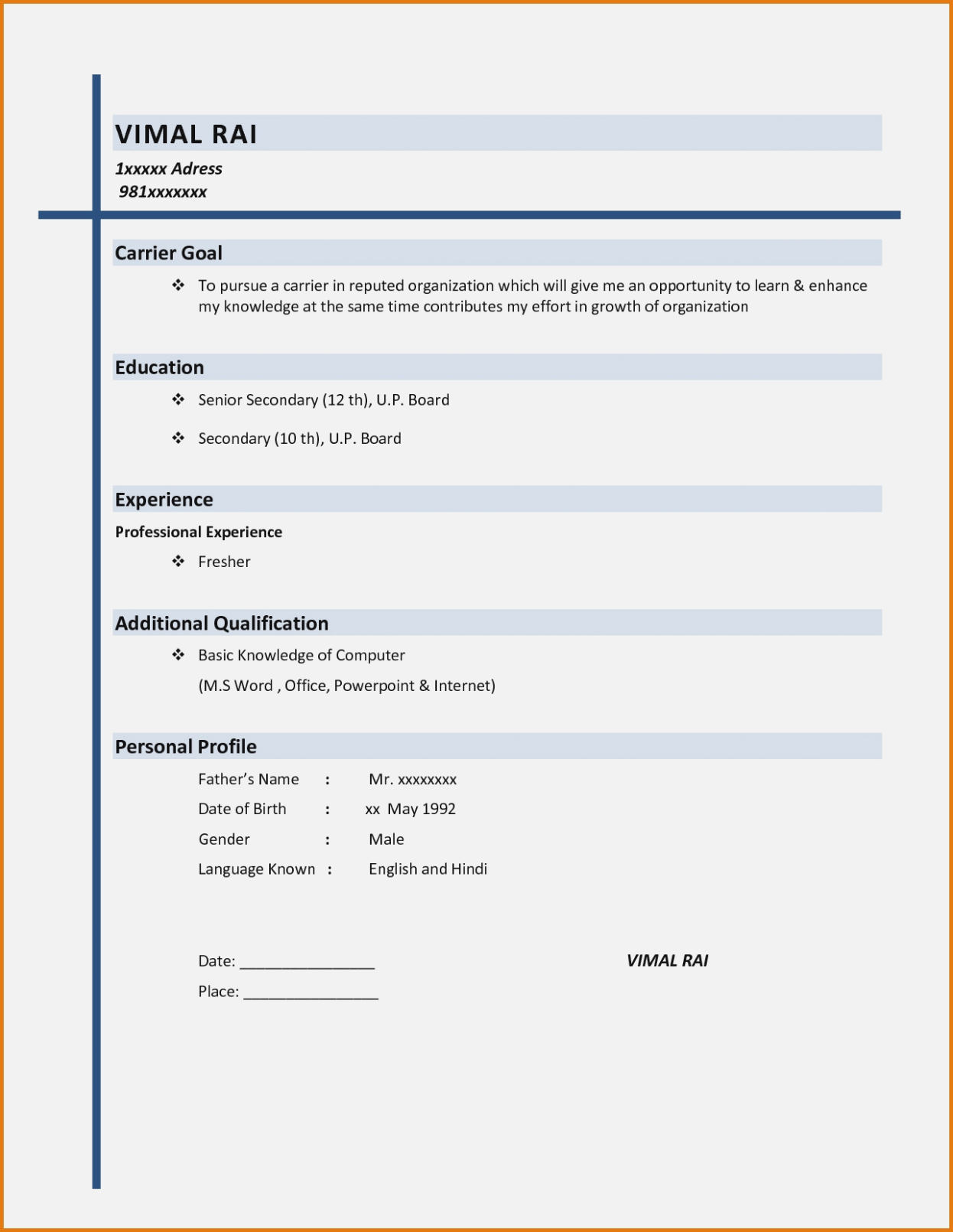 Five Things About | Realty Executives Mi : Invoice And Resume - Free Printable Resume Builder