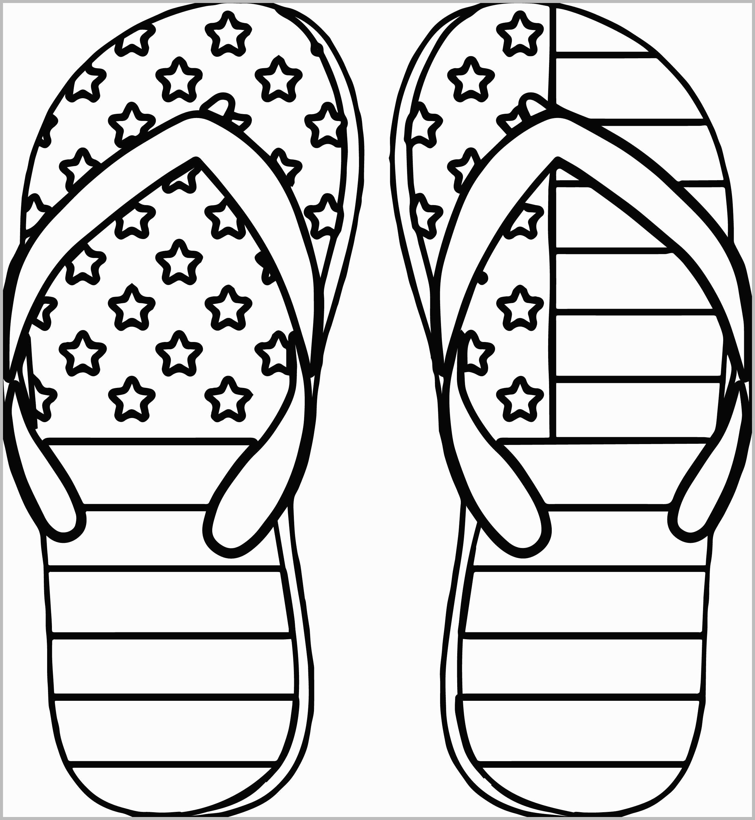 Flip Flop Coloring Pages Flip Flop Coloring Pages Free Printable 8 - Free Printable 4Th Of July Coloring Pages