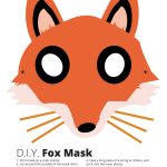 Fox Mask Template   Thoitranghiep – Clipart   Free Printable Fox Mask Template